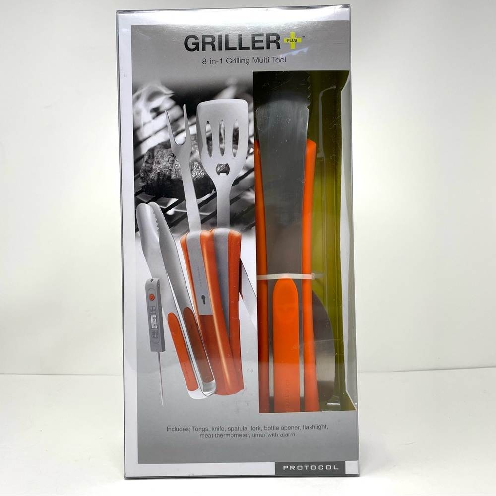 Protocol Griller 8-in-1 Grilling Multi Tool Set, NEW in packaging, NWOT